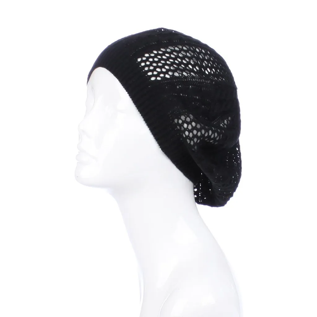 Womens Cut Out Beanie