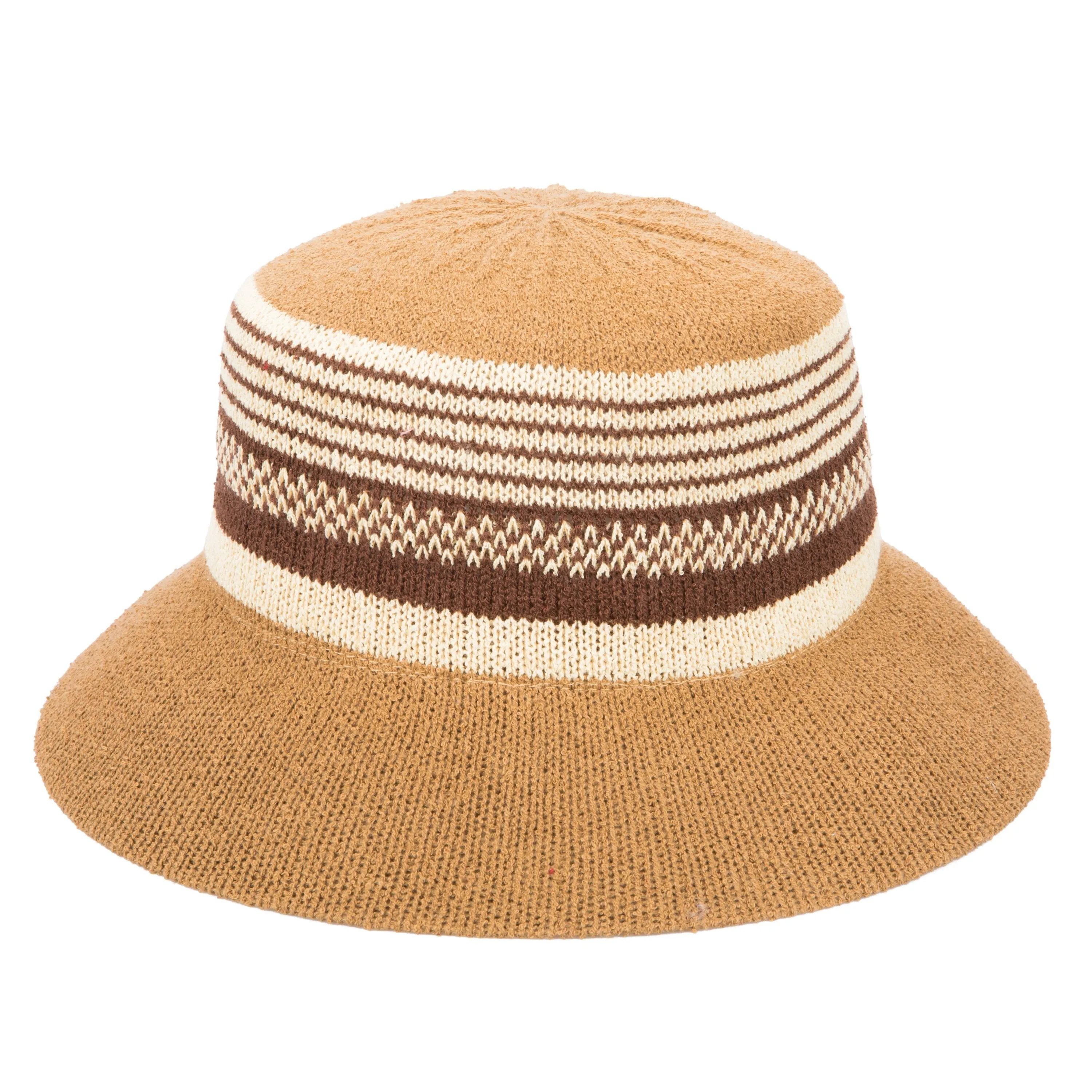 Women's Knit Stripe Bucket