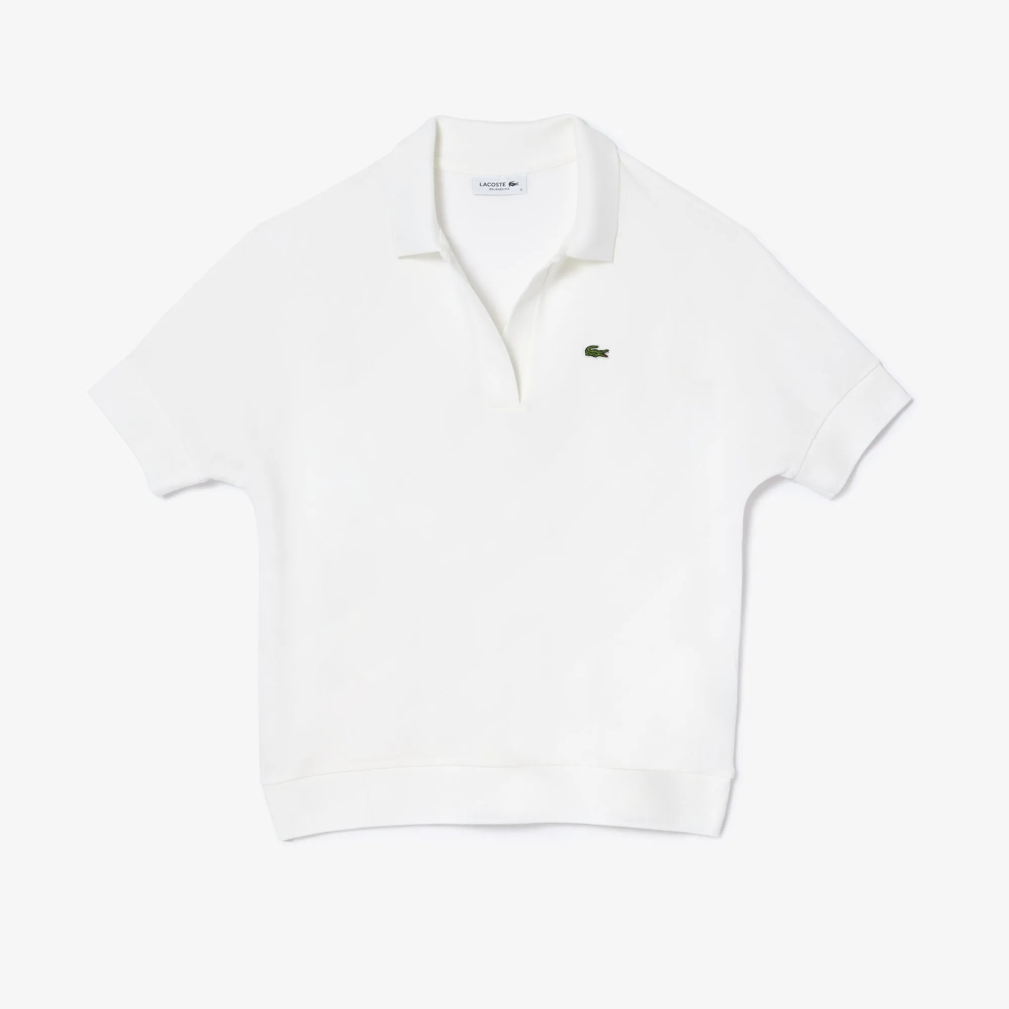 Women's Lacoste Flowy Piqué Polo Shirt