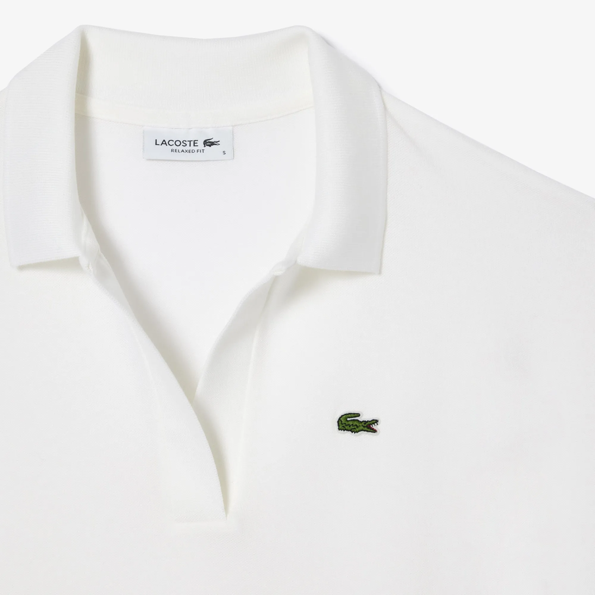 Women's Lacoste Flowy Piqué Polo Shirt