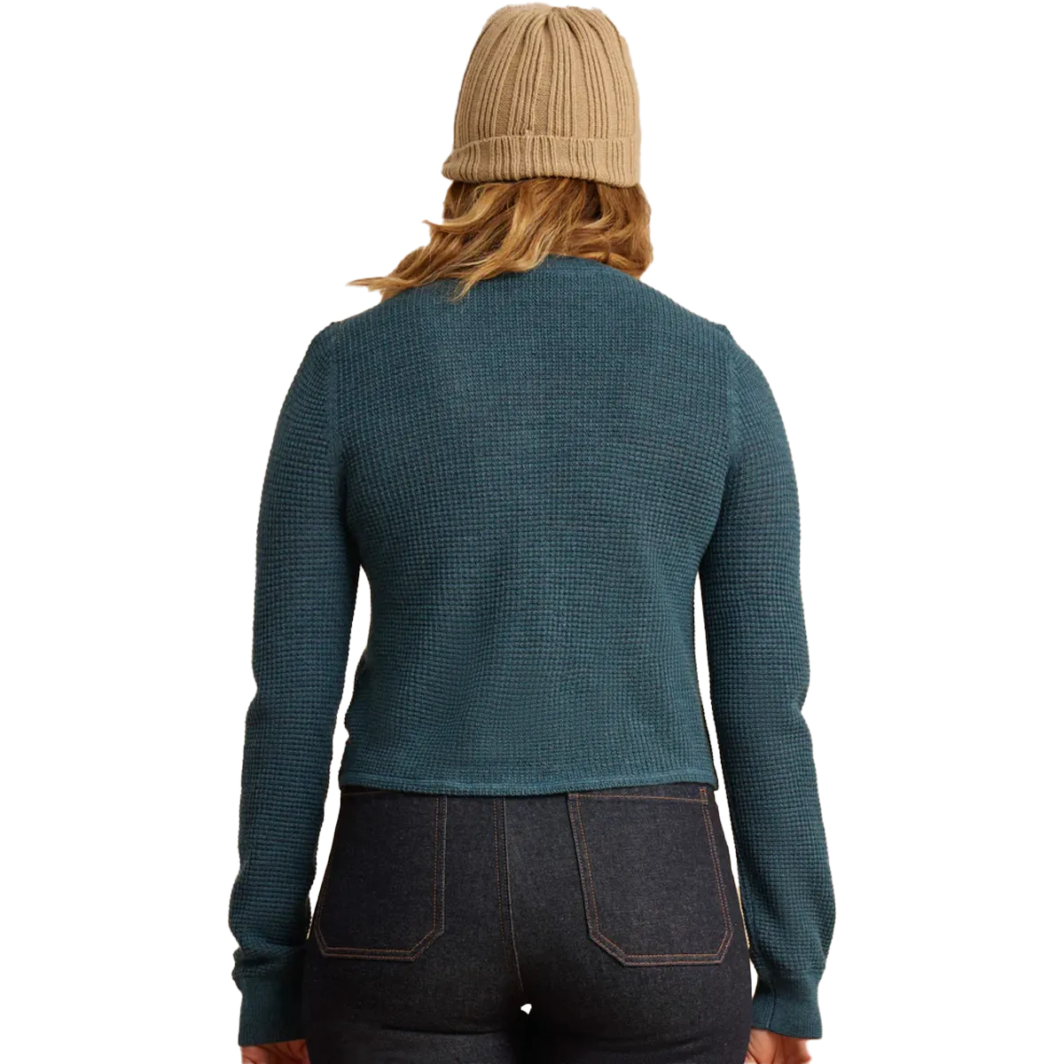 Women's Well Worn Thermal Long Sleeve Henley